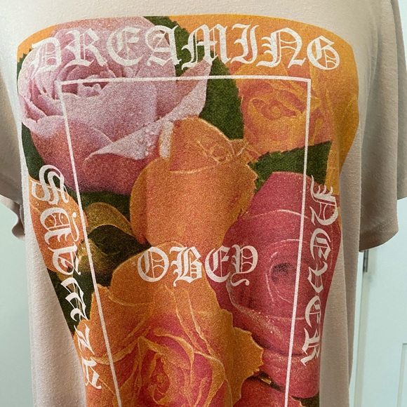 Obey Cream Graphic Tee - Picture 2 of 3